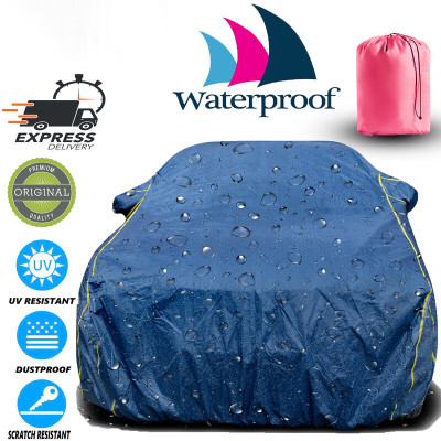 RWT Car Cover For Kia Stinger GT (With Mirror Pockets)(Blue)