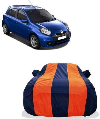 Tricway Car Cover For Renault Pulse RxL ABS (With Mirror Pockets)(Orange)