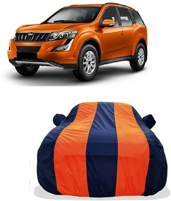 Tricway Car Cover For Mahindra XUV500 W7 AT Diesel (With Mirror Pockets)(Orange)