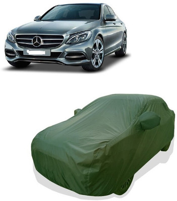 Tricway Car Cover For Mercedes Benz C-Class C 250 CDI Avantgarde (With Mirror Pockets)(Green)