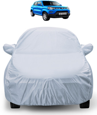 MOCKHE Car Cover For Maruti S-Presso (With Mirror Pockets)(Silver)