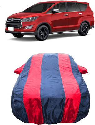 Wegather Car Cover For Toyota Innova Crysta 2.4 VX MT (With Mirror Pockets)(Red)