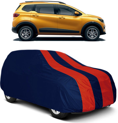 MoTRoX Car Cover For Renault Triber (Without Mirror Pockets)(Red, Blue)