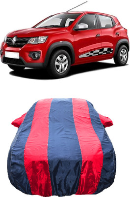Wegather Car Cover For Renault Kwid RXL 02 Anniversary Edition (With Mirror Pockets)(Red)