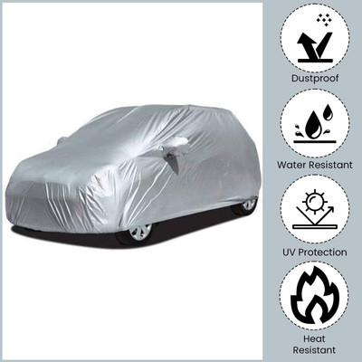 Auto Oprema Car Cover For Tata Harrier (With Mirror Pockets)(Silver, For 2016, 2017, 2018, 2019, 2020, 2021, 2022 Models)