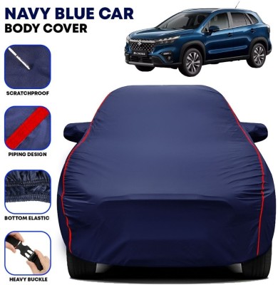 brandroofz Car Cover For Maruti Suzuki S-Cross, S-Cross Premia, S-Cross DDiS 200 Alpha (With Mirror Pockets)(Blue, Red, For 2008, 2009, 2010, 2011, 2012, 2013, 2014, 2015, 2016, 2017, 2018, 2019, 2020, 2021, 2022, 2023 Models)