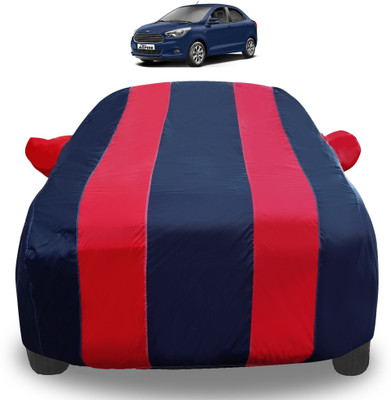 Amanzo Car Cover For Ford Aspire (With Mirror Pockets)(Red)