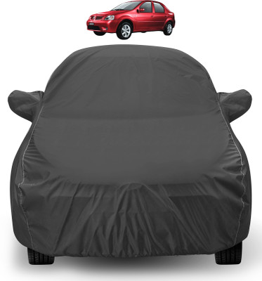 Euro Care Car Cover For Mahindra Logan (Without Mirror Pockets)(Grey)