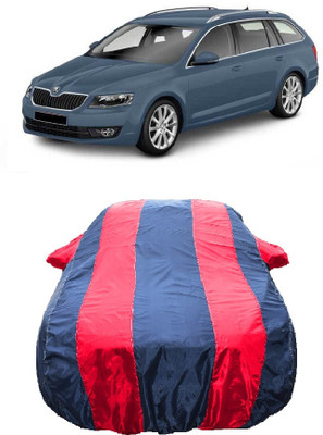 Wegather Car Cover For Skoda Octavia Combi (With Mirror Pockets)(Red)