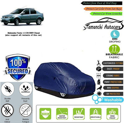 Tamanchi Autocare Car Cover For Mahindra Verito 1.5 D6 BSIV Diesel(Blue)