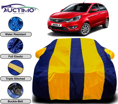 AUCTIMO Car Cover For Tata Bolt (With Mirror Pockets)(Multicolor)