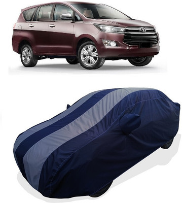 Coxtor Car Cover For Toyota Innova Crysta 2.7 ZX AT Petrol (With Mirror Pockets)(Grey)