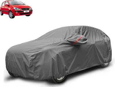 Caronix Car Cover For Hyundai Getz (With Mirror Pockets)(Grey)