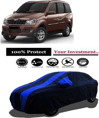 Amexride Car Cover For Mahindra Xylo LX (With Mirror Pockets)(Multicolor)