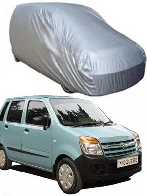 HMS Car Cover For Maruti Wagon R 1.0(Silver)