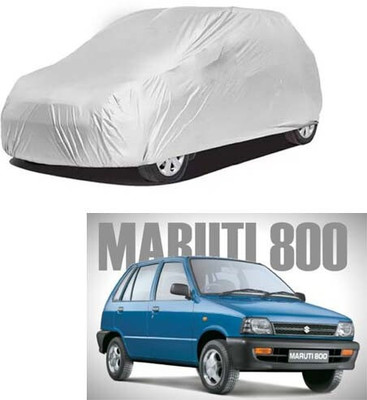 HMS Car Cover For Maruti Suzuki 800(Silver)
