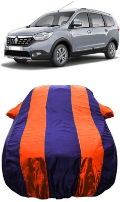 Wegather Car Cover For Renault Lodgy 85PS RxL (With Mirror Pockets)(Orange)