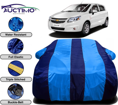 AUCTIMO Car Cover For Chevrolet Sail UVA (With Mirror Pockets)(Multicolor)