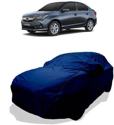 Coxtor Car Cover For Honda Amaze V CVT Petrol (With Mirror Pockets)(Green)