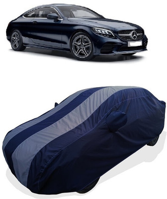 Coxtor Car Cover For Mercedes Benz C220 (With Mirror Pockets)(Grey)