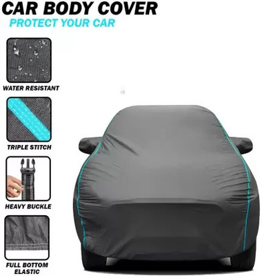 AUCTIMO Car Cover For Tata Indica V2 (With Mirror Pockets)(Multicolor)