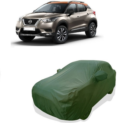 Tricway Car Cover For Nissan Kicks XL 1.5 (With Mirror Pockets)(Green)
