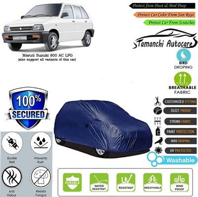 Tamanchi Autocare Car Cover For Maruti Suzuki 800 AC LPG(Blue)