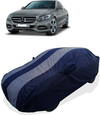 QLAX Car Cover For Maruti C-Class C220 CDI (With Mirror Pockets)(Grey)