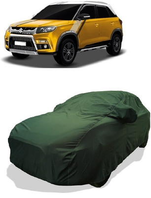 Coxtor Car Cover For Maruti Suzuki Grand Vitara LDi (With Mirror Pockets)(Green)