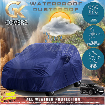 Tamanchi Autocare Car Cover For Audi Q3 (With Mirror Pockets)(Blue)