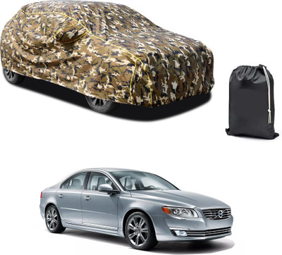 PAGORA Car Cover For Volvo S80 (With Mirror Pockets)(Yellow)