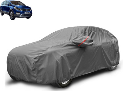 Auto Hub Car Cover For Tata Hexa (With Mirror Pockets)(Grey)