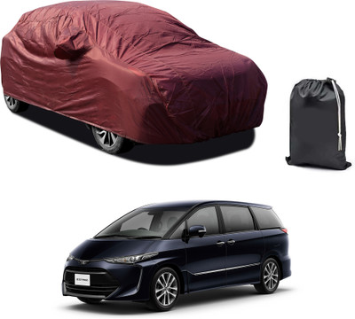 CODOKI Car Cover For Toyota Estima (With Mirror Pockets)(Maroon)
