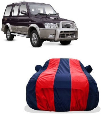 Tricway Car Cover For ICML Extreme DI Non Ac 9Seater BSIII (With Mirror Pockets)(Red)