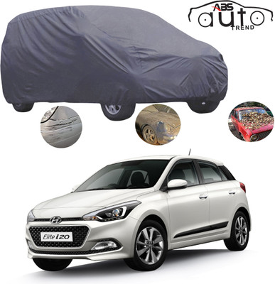 ABS AUTO TREND Car Cover For Hyundai Elite i20 (Without Mirror Pockets)(Grey)