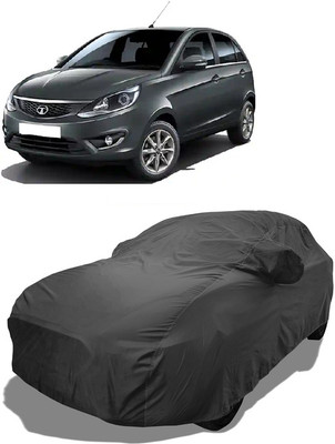Coxtor Car Cover For Tata Bolt Revotron XT (With Mirror Pockets)(Grey)