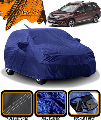 HACOX Car Cover For Honda BRV (With Mirror Pockets)(Blue)
