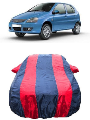 Wegather Car Cover For Tata Indica V3(Red)