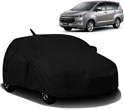 AXLOZ Car Cover For Toyota Innova (With Mirror Pockets)(Black)