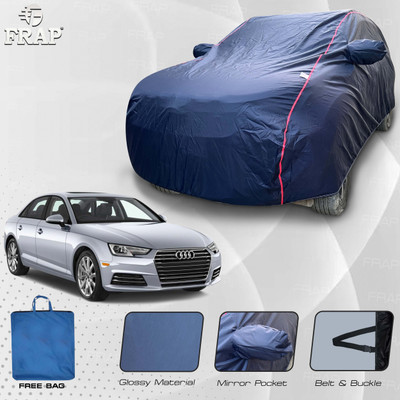 Frap Car Cover For Audi A4 (With Mirror Pockets)(Blue, Red)