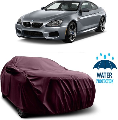 RWT Car Cover For BMW M6 (With Mirror Pockets)(Maroon)