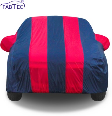 FABTEC Car Cover For Volkswagen Taigun (With Mirror Pockets)(Red, Blue, For 2021, 2022, 2023 Models)