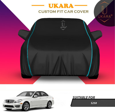 Ukara Car Cover For Mercedes Benz S-Class (With Mirror Pockets)(Black)