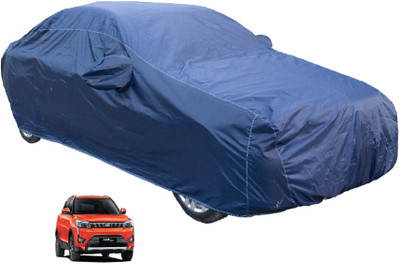 Auto Hub Car Cover For Mahindra XUV 300 (With Mirror Pockets)(Blue)