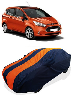 Coxtor Car Cover For Ford B Max (With Mirror Pockets)(Orange)