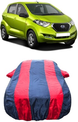 Wegather Car Cover For Datsun Redi-Go S Petrol (With Mirror Pockets)(Red)