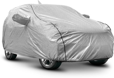 Telescope Car Cover For Hyundai Verna Facelift, Verna, Verna 1.6 CRDi AT S (With Mirror Pockets)(Silver, For 2023 Models)