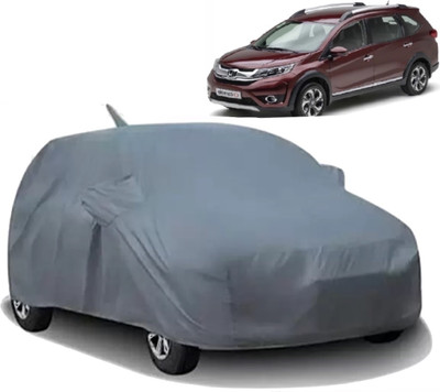 R Rayvin Star Car Cover For Honda BRV (With Mirror Pockets)(Multicolor)