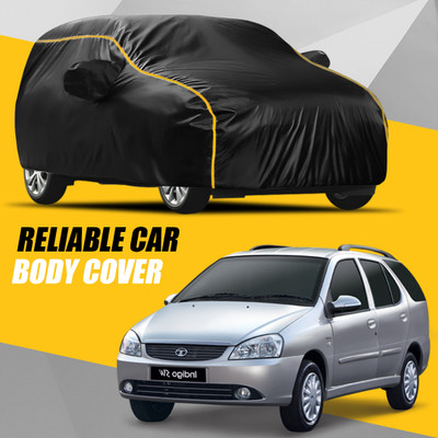 AUCTIMO Car Cover For Tata Indigo Marina (With Mirror Pockets)(Multicolor)