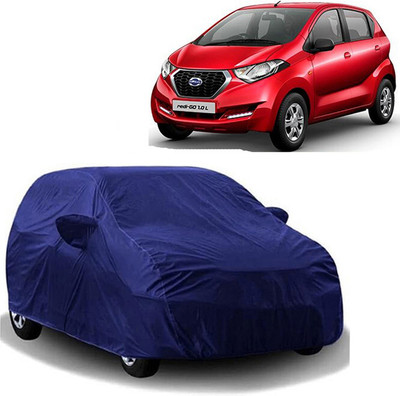 ABS AUTO TREND Car Cover For Datsun Redi GO Gold 1.0 (With Mirror Pockets)(Blue, For 2018, 2016, 2017, 2019, 2020, 2021 Models)